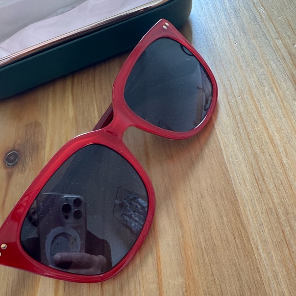 Kate Spade Gianna Red Sunglasses – Brand New in Case – Chic Summer Style main image 7